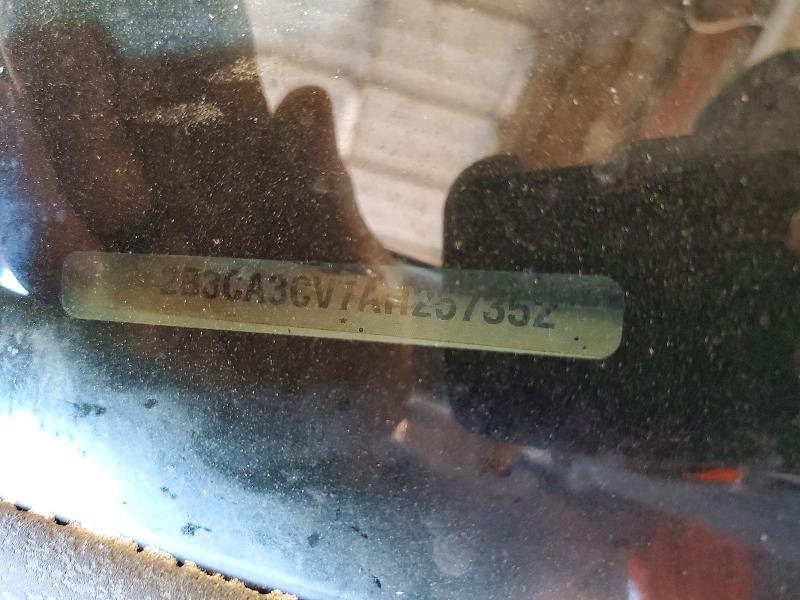 Продажа на аукционе авто 2010 Dodge Charger, vin: 2B3CA3CV7AH257352, номер лота: 60262706