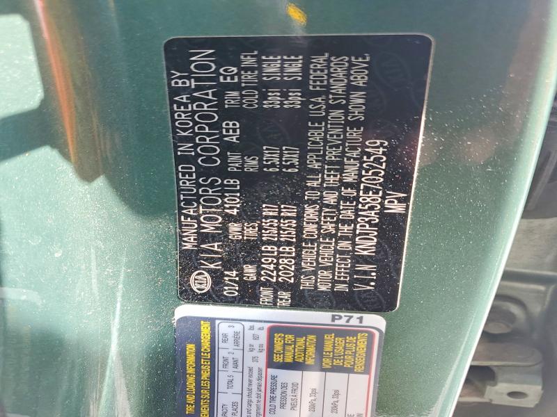 Aukcja sprzedaży 2014 Kia Soul, vin: KNDJP3A58E7052549, numer aukcji: 59347246
