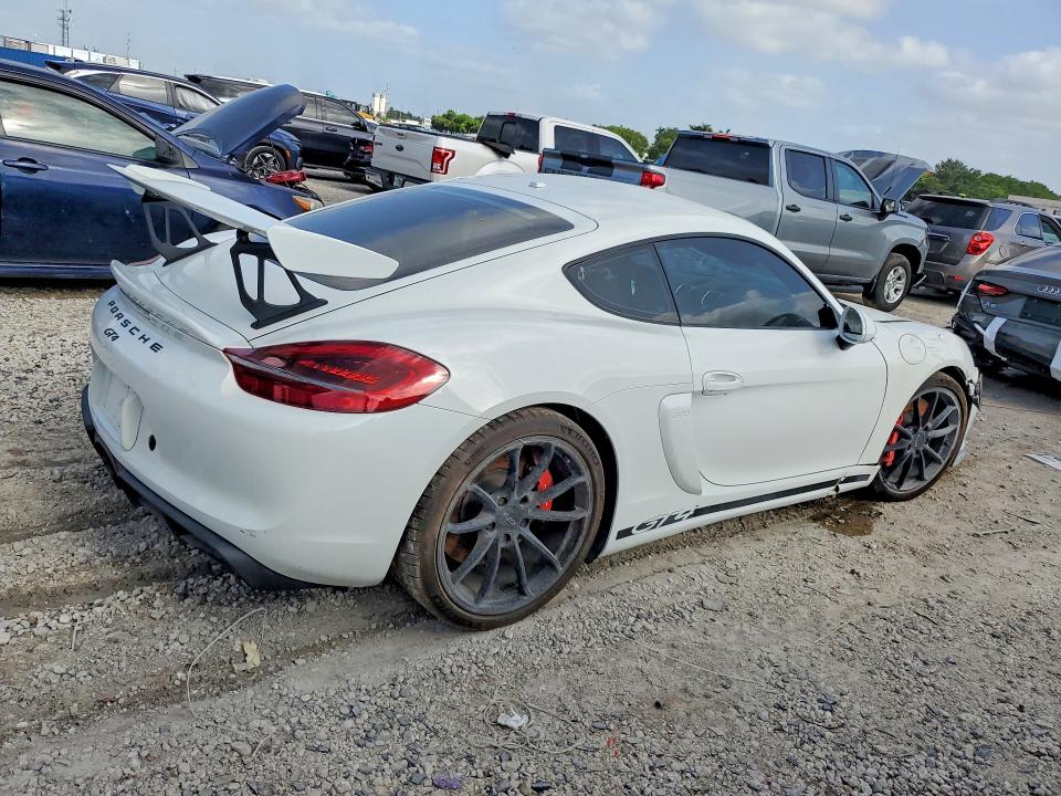 60589916 :رقم المزاد ، WP0AC2A82GK197098 vin ، 2016 Porsche Cayman مزاد بيع