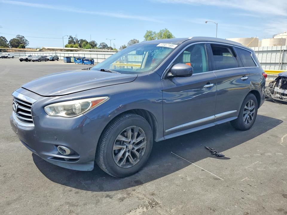 59907166 :رقم المزاد ، 5N1AL0MM6DC308427 vin ، 2013 Infiniti Jx35 مزاد بيع