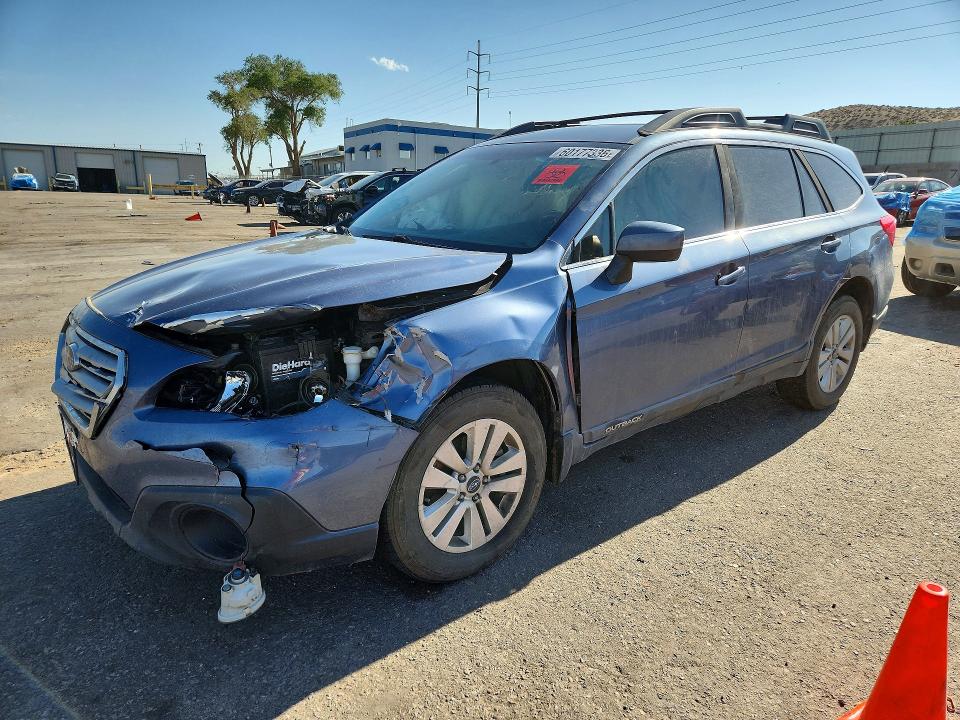 2017 Subaru Outback მანქანა იყიდება აუქციონზე, vin: 4S4BSACC5H3406313, აუქციონის ნომერი: 60177336
