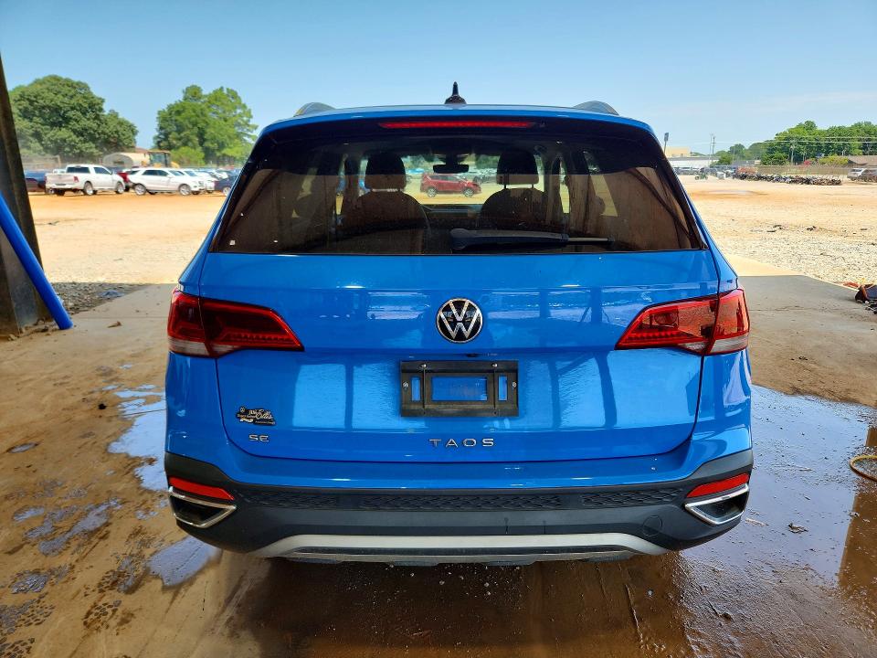 2023 Volkswagen Taos მანქანა იყიდება აუქციონზე, vin: 3VVEX7B29PM337008, აუქციონის ნომერი: 59605386