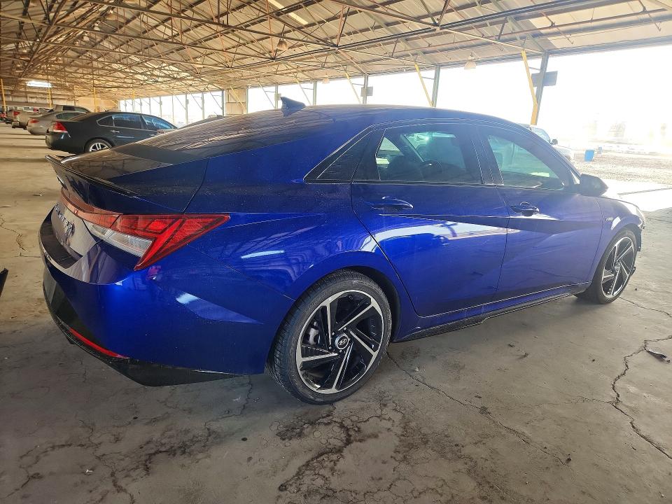 63131486 :رقم المزاد ، KMHLR4AF2PU498908 vin ، 2023 Hyundai Elantra مزاد بيع