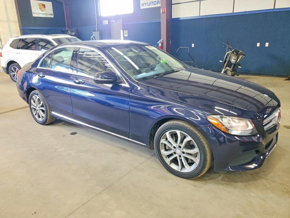 59696616 :رقم المزاد ، 55SWF4KB4GU119291 vin ، 2016 Mercedes-benz C مزاد بيع