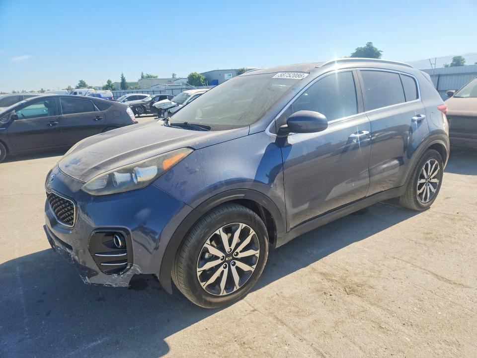 2017 Kia Sportage მანქანა იყიდება აუქციონზე, vin: KNDPN3ACXH7149660, აუქციონის ნომერი: 58752086