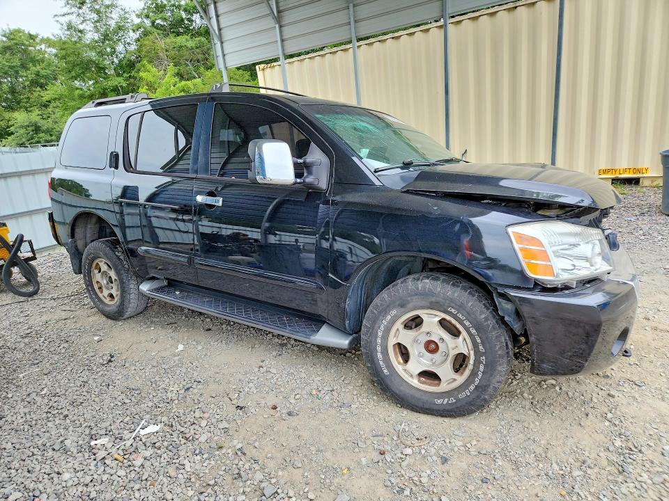 2004 Nissan Armada მანქანა იყიდება აუქციონზე, vin: 5N1AA08B94N736284, აუქციონის ნომერი: 62625486