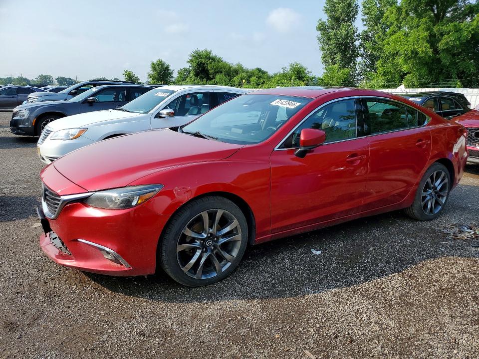 61423946 :رقم المزاد ، JM1GL1W57H1107759 vin ، 2017 Mazda 6 مزاد بيع