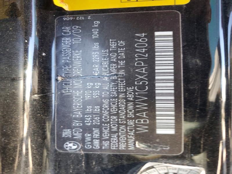 Продаж на аукціоні авто 2010 Bmw 328, vin: WBAWV1C5XAP124064, номер лоту: 60049536