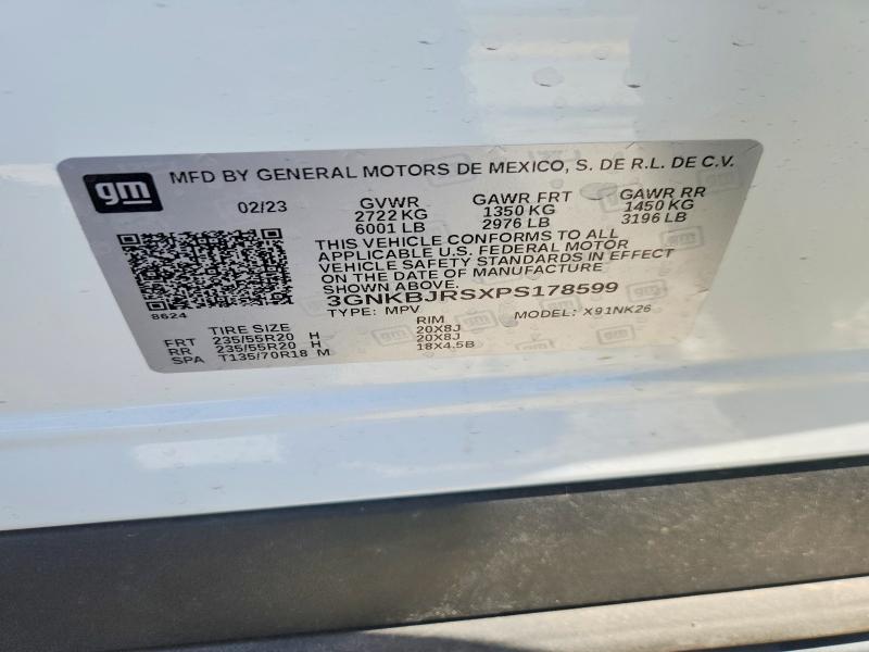 Продажа на аукционе авто 2023 Chevrolet Blazer, vin: 3GNKBJRSXPS178599, номер лота: 61734126