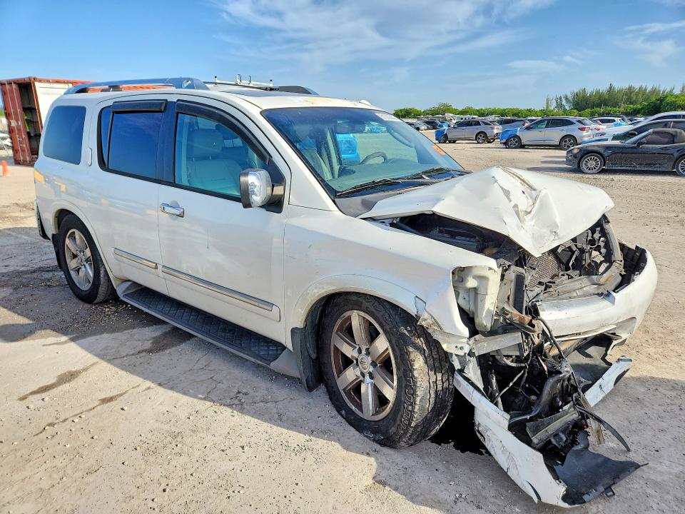 61387446 :رقم المزاد ، 5N1BA0NF7AN614580 vin ، 2010 Nissan Armada مزاد بيع
