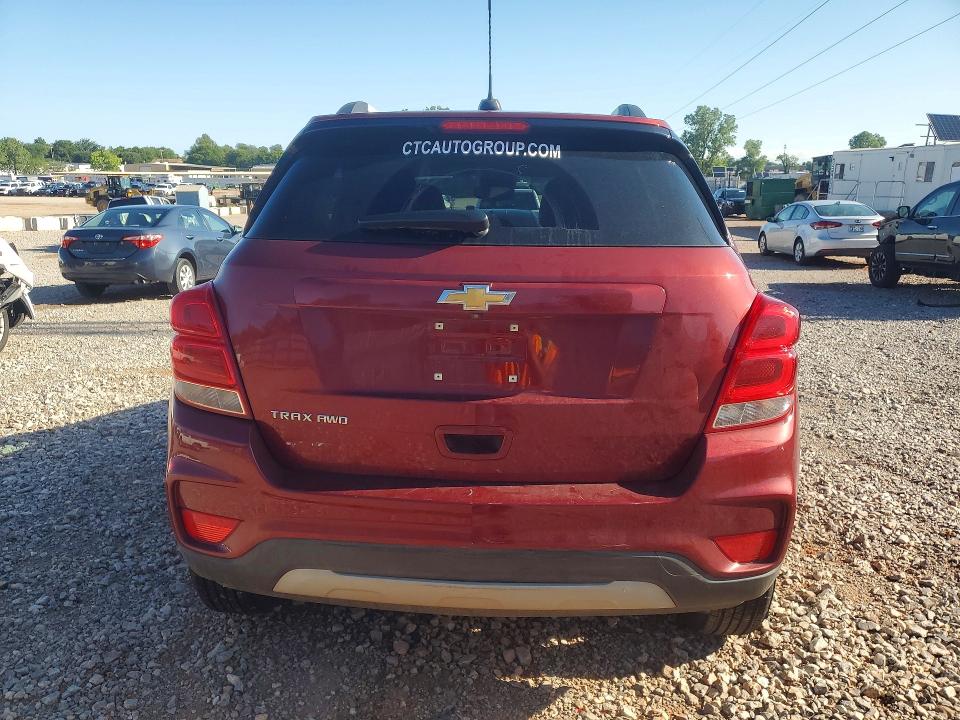 60679246 :رقم المزاد ، KL7CJPSM1MB372795 vin ، 2021 Chevrolet Trax مزاد بيع
