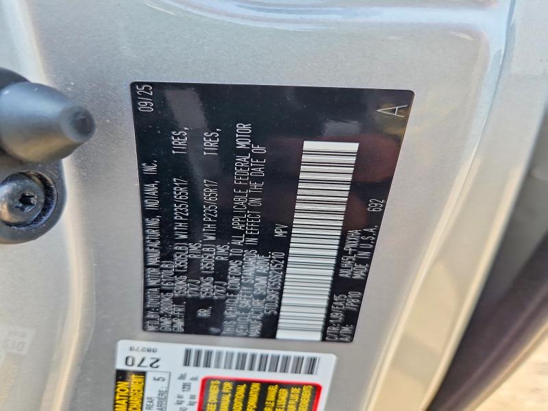 2025 Toyota Sienna მანქანა იყიდება აუქციონზე, vin: 5TDJSKFC5SS215210, აუქციონის ნომერი: 60320386