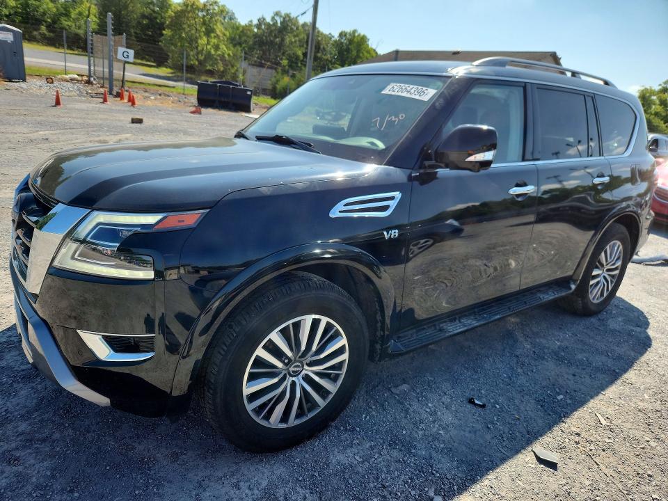2022 Nissan Armada მანქანა იყიდება აუქციონზე, vin: JN8AY2BB4N9813999, აუქციონის ნომერი: 62664396
