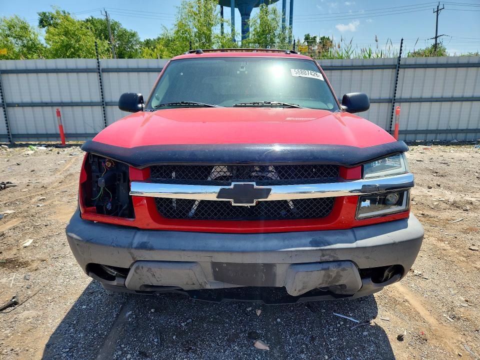 2005 Chevrolet Avalanche მანქანა იყიდება აუქციონზე, vin: 3GNEK12Z95G282165, აუქციონის ნომერი: 58807426