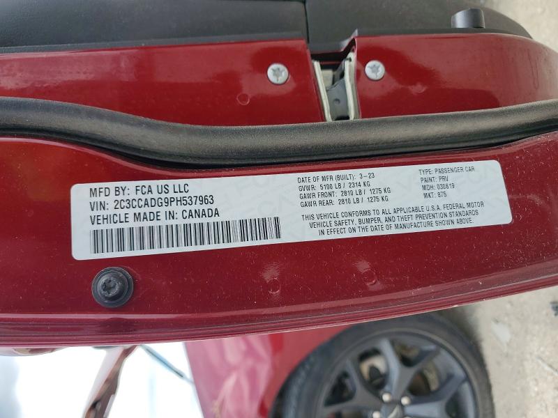 Aukcja sprzedaży 2023 Chrysler 300, vin: 2C3CCADG9PH537963, numer aukcji: 59142036