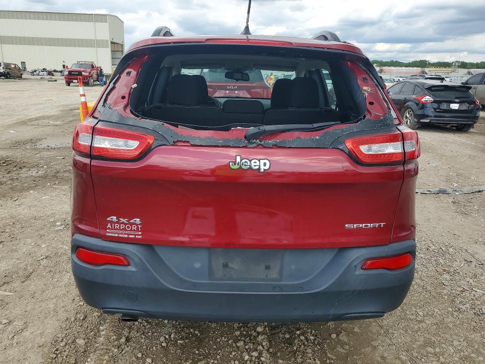 59366786 :رقم المزاد ، 1C4PJMAB8FW762923 vin ، 2015 Jeep Cherokee مزاد بيع