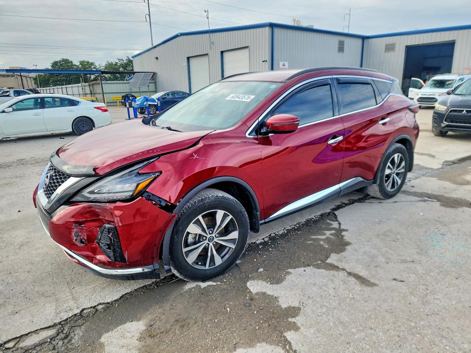 2023 Nissan Murano მანქანა იყიდება აუქციონზე, vin: 5N1AZ2BJ9PC111954, აუქციონის ნომერი: 60943576