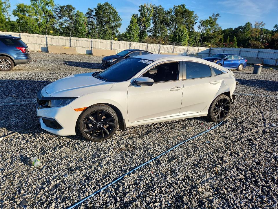 2019 Honda Civic მანქანა იყიდება აუქციონზე, vin: 2HGFC2F85KH563488, აუქციონის ნომერი: 62747386
