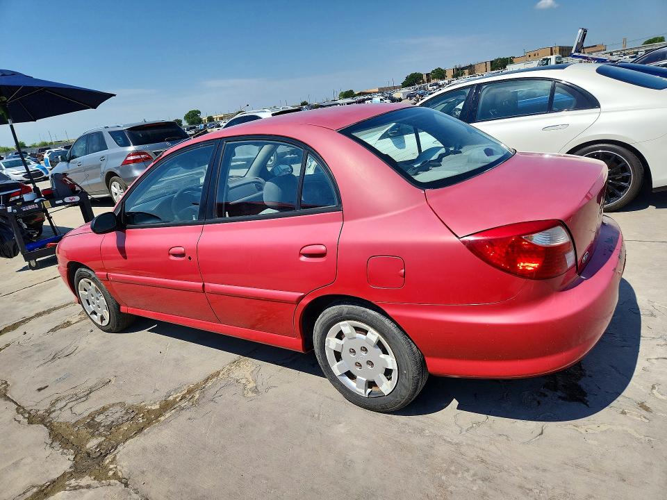 59845396 :رقم المزاد ، KNADC123926094298 vin ، 2002 Kia Rio مزاد بيع