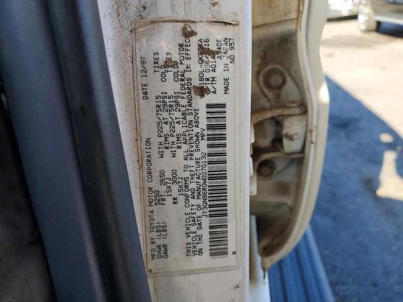 Продаж на аукціоні авто 1998 Toyota 4runner, vin: JT3GN86R0W0070132, номер лоту: 61086106