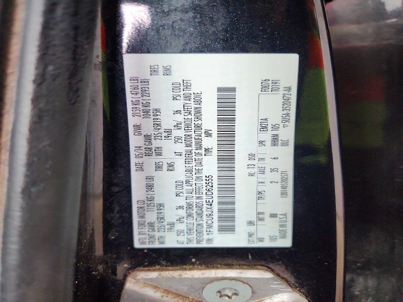 63102436 :رقم المزاد ، 1FMCU9JX4EUD62555 vin ، 2014 Ford Escape مزاد بيع