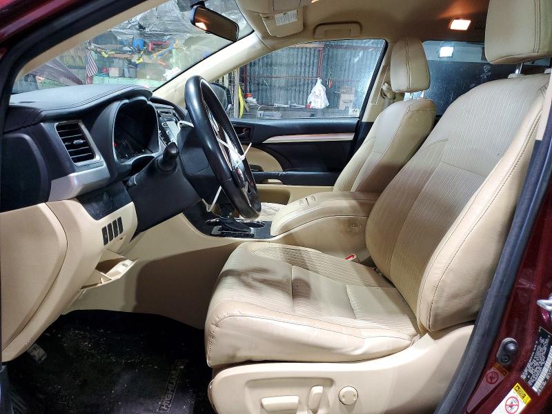 Продажа на аукционе авто 2014 Toyota Highlander, vin: 5TDBKRFH4ES026772, номер лота: 59783826