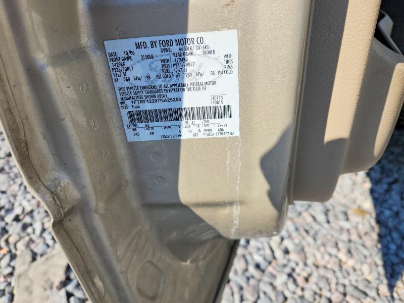 Aukcja sprzedaży 2007 Ford F150, vin: 1FTRF12297NA25258, numer aukcji: 59999926