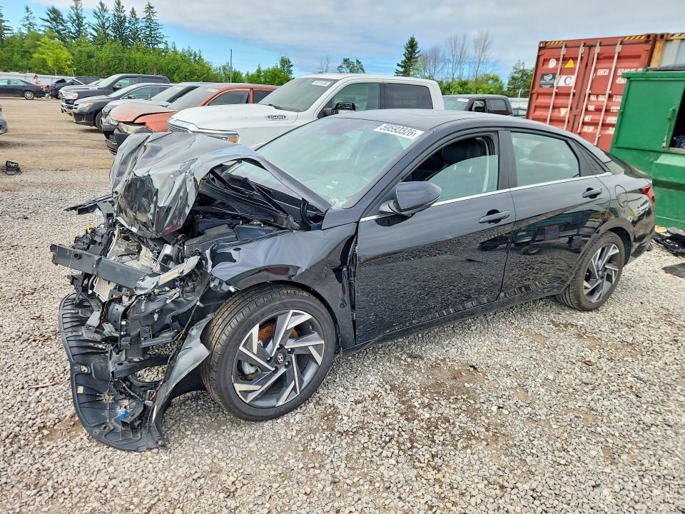 Продажа на аукционе авто 2024 Hyundai Elantra, vin: KMHLN4DG1RU848533, номер лота: 59593526