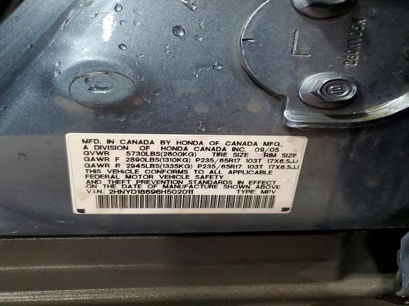 Aukcja sprzedaży 2006 Acura Mdx, vin: 2HNYD18696H502011, numer aukcji: 61131516