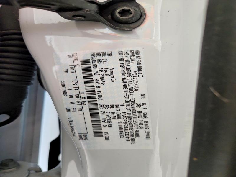 59258186 :رقم المزاد ، 1FADP3F21JL239814 vin ، 2018 Ford Focus مزاد بيع