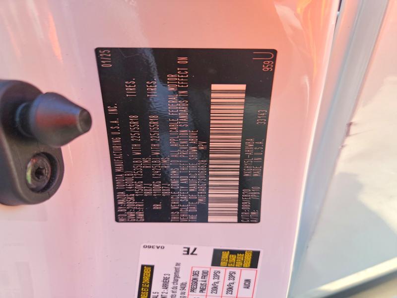 60068956 :رقم المزاد ، 7MUFBABG7SV068628 vin ، 2025 Toyota Corolla Cross Hybrid مزاد بيع