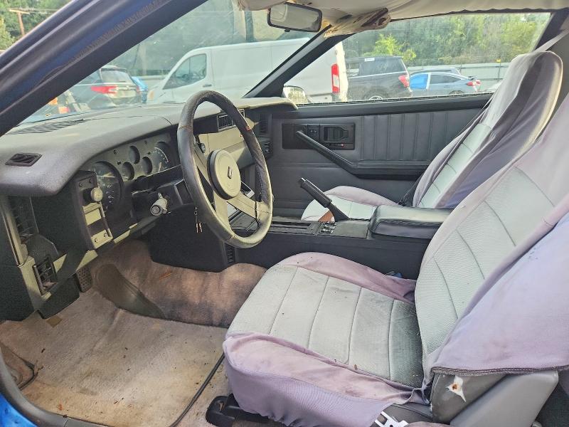 1985 Chevrolet Camaro მანქანა იყიდება აუქციონზე, vin: 1G1FP87H5FN117206, აუქციონის ნომერი: 60364936