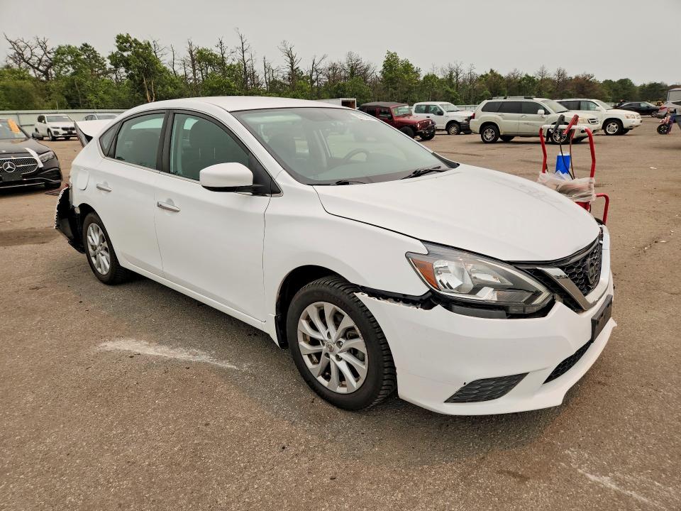 60700236 :رقم المزاد ، 3N1AB7AP2KY402780 vin ، 2019 Nissan Sentra مزاد بيع