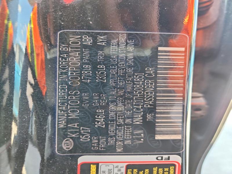 Продаж на аукціоні авто 2017 Kia Cadenza, vin: KNALC4J17H5084851, номер лоту: 62122126
