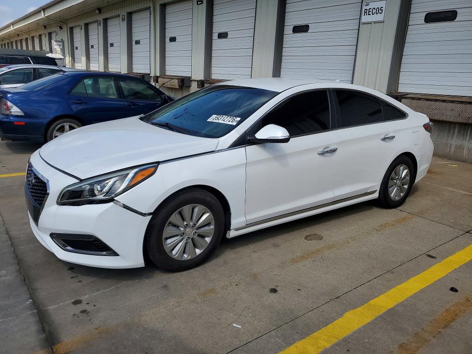 2016 Hyundai Sonata Hybrid მანქანა იყიდება აუქციონზე, vin: KMHE24L16GA022712, აუქციონის ნომერი: 59312726