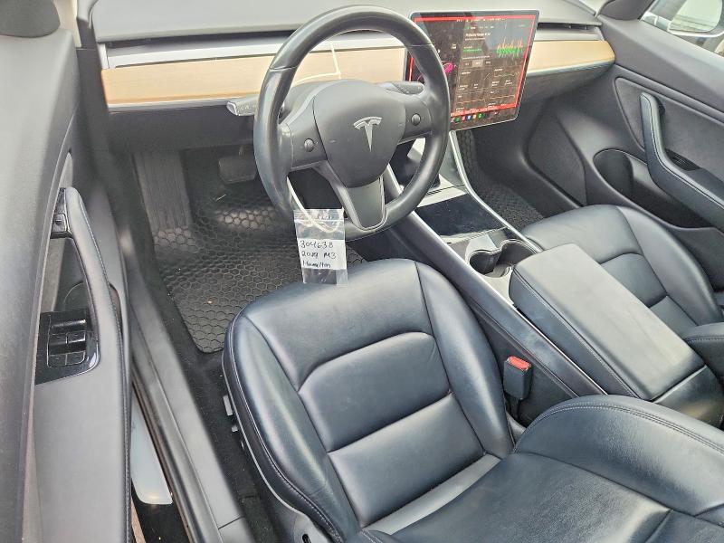 2019 Tesla Model 3 მანქანა იყიდება აუქციონზე, vin: 5YJ3E1EA8KF304638, აუქციონის ნომერი: 61390326