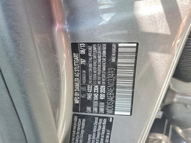 63074536 :رقم المزاد ، WDDSJ4EB4EN033493 vin ، 2014 Mercedes-benz Cla مزاد بيع