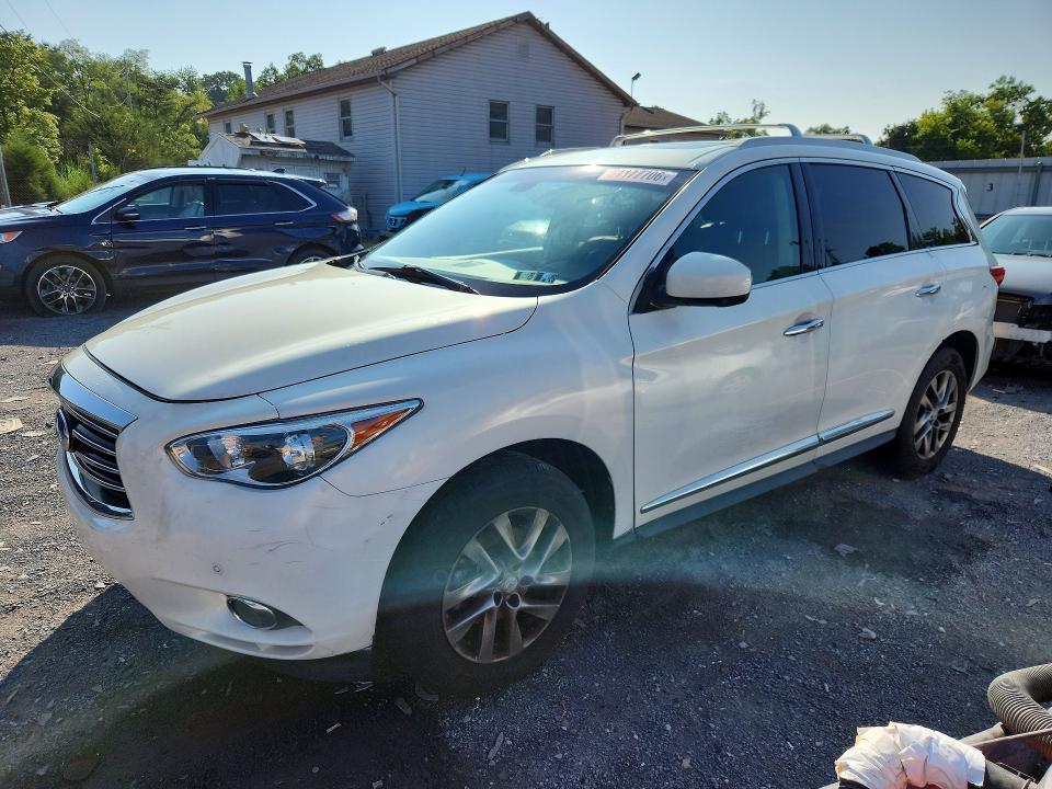 61177706 :رقم المزاد ، 5N1AL0MM7EC526264 vin ، 2014 Infiniti Qx60 مزاد بيع