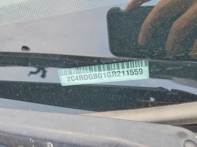 Aukcja sprzedaży 2016 Dodge Grand Caravan, vin: 2C4RDGBG1GR211559, numer aukcji: 62401796