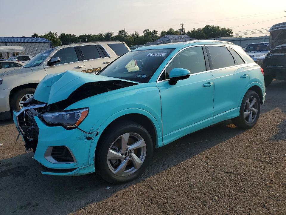 57635396 :رقم المزاد ، WA1AUCF3XM1102654 vin ، 2021 Audi Q3 مزاد بيع