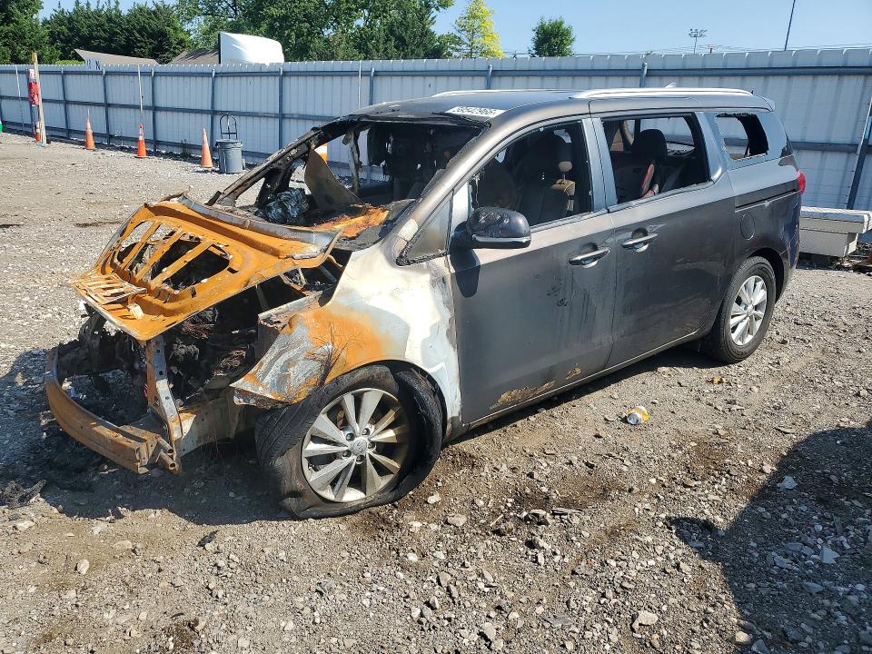 2018 Kia Sedona მანქანა იყიდება აუქციონზე, vin: KNDMB5C12J6372631, აუქციონის ნომერი: 59542966