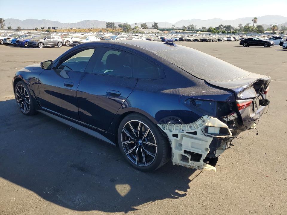 2024 Bmw I4 მანქანა იყიდება აუქციონზე, vin: WBY43AW06RFT31793, აუქციონის ნომერი: 58095306