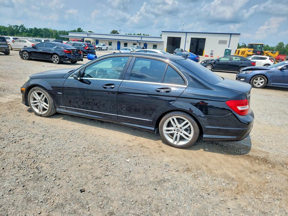 Продажа на аукционе авто 2012 Mercedes-benz C, vin: WDDGF4HB3CA609467, номер лота: 62231726