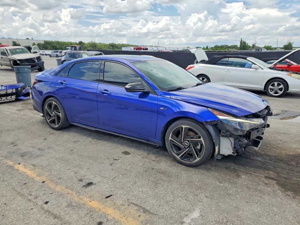 Aukcja sprzedaży 2022 Hyundai Elantra, vin: KMHLR4AFXNU328356, numer aukcji: 59872086