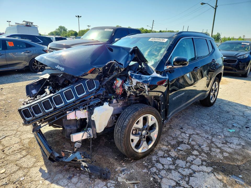 Auction sale of the 2018 Jeep Compass, vin: 3C4NJDCB4JT399460, lot number: 60659626
