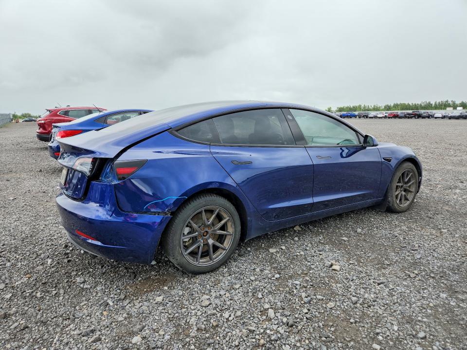 Продажа на аукционе авто 2022 Tesla Model 3, vin: 5YJ3E1EA2NF331578, номер лота: 61719606