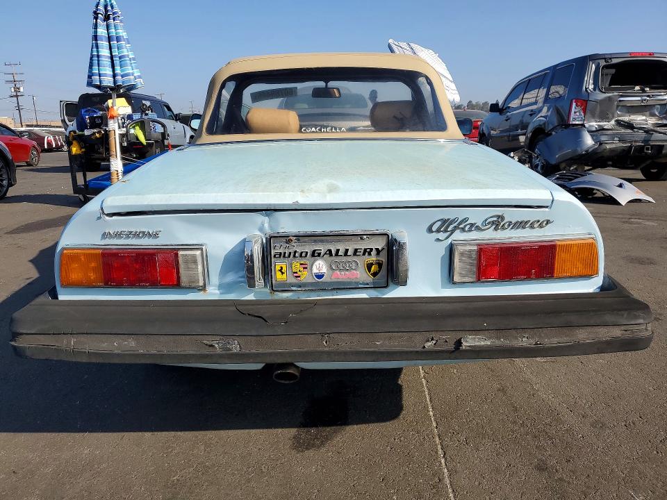 Продаж на аукціоні авто 1978 Alfa Romeo Spider, vin: 115410002808, номер лоту: 60789446