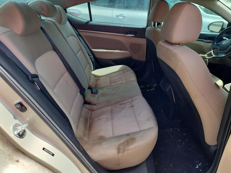 61873536 :رقم المزاد ، 5NPD84LF1HH160811 vin ، 2017 Hyundai Elantra مزاد بيع