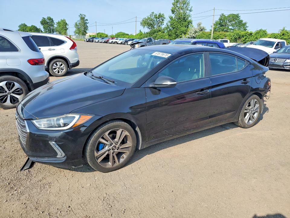 Продажа на аукционе авто 2018 Hyundai Elantra, vin: KMHD84LFXJU601987, номер лота: 61679676