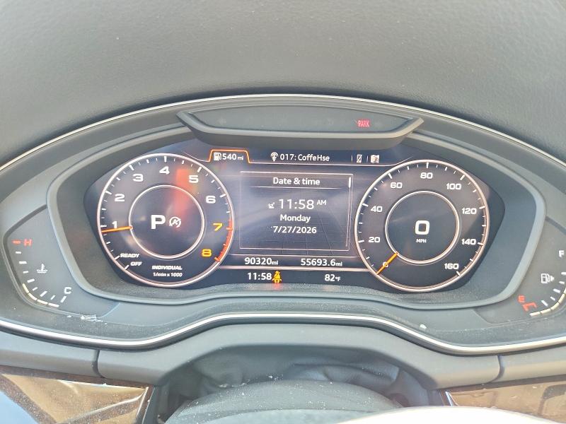Aukcja sprzedaży 2019 Audi Q5, vin: WA1BNAFY8K2036713, numer aukcji: 62517176